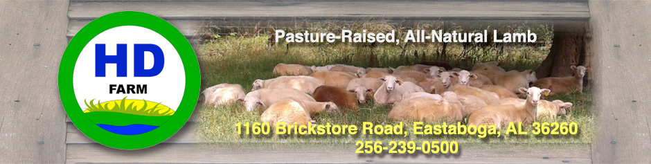 HD Farm Pasture raised lamb